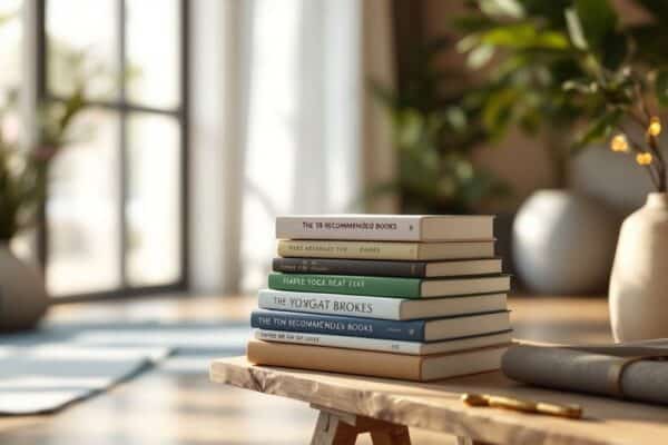 pila de libros sobre mesa de madera